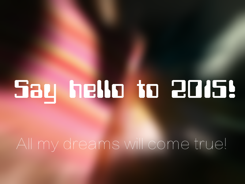 SayHelloTo2015